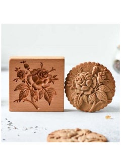 Rose Pattern For Biscuits And Cookies