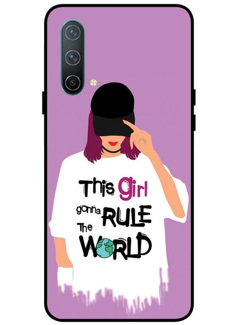 Protective Case Cover For OnePlus Nord CE 5G Smart Series Printed Protective Case Cover for OnePlus Nord CE 5G This Girl Gonna Rule The World