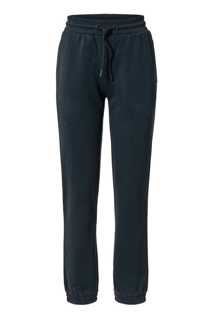 Tchibo Women Drawstring Plain Sweatpants, Navy Blue  - Image 2