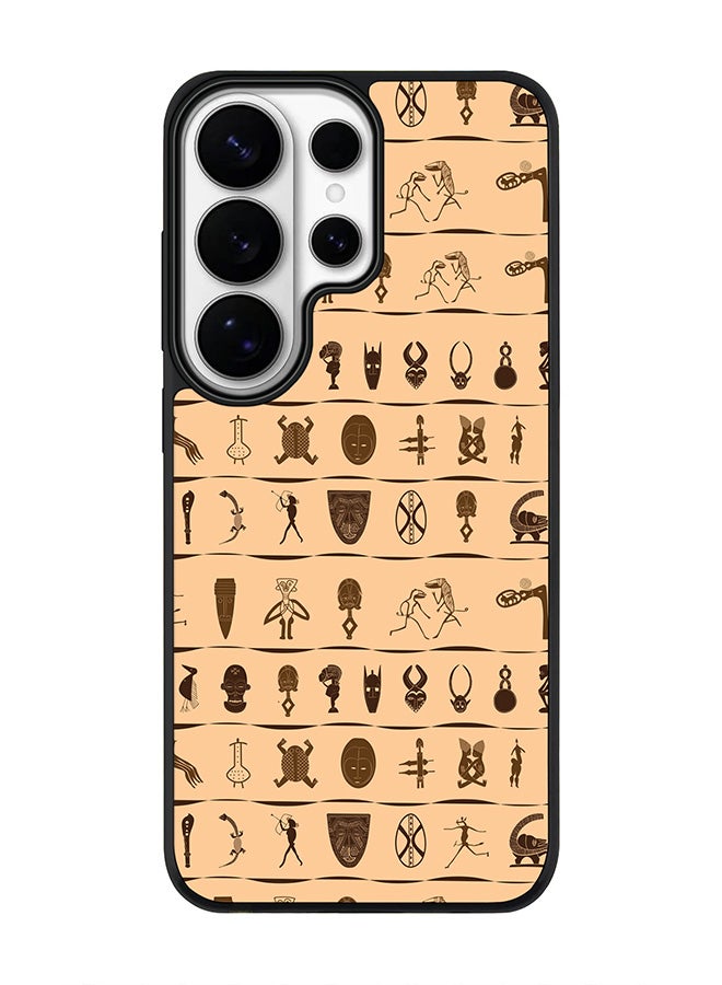 For Samsung Galaxy S26 Ultra Case, [Compatible with MagSafe] Slim Magnetic cover Phone Case - Tribal Hieroglyphics