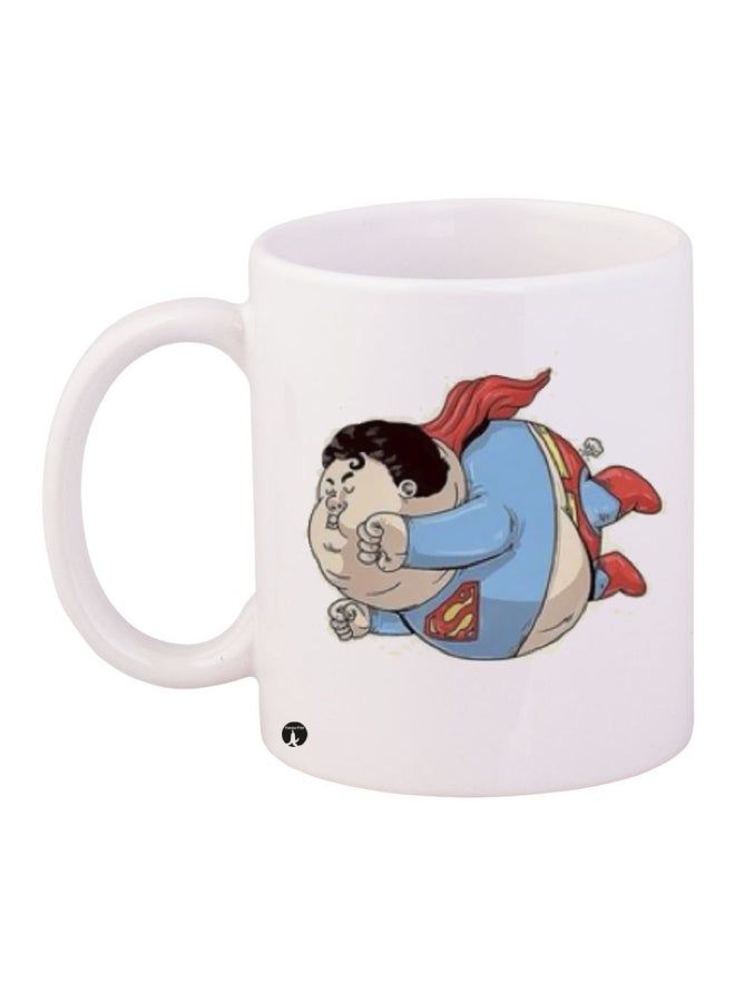 RKN Printed Coffee Mug White/Blue/Red - Image 2