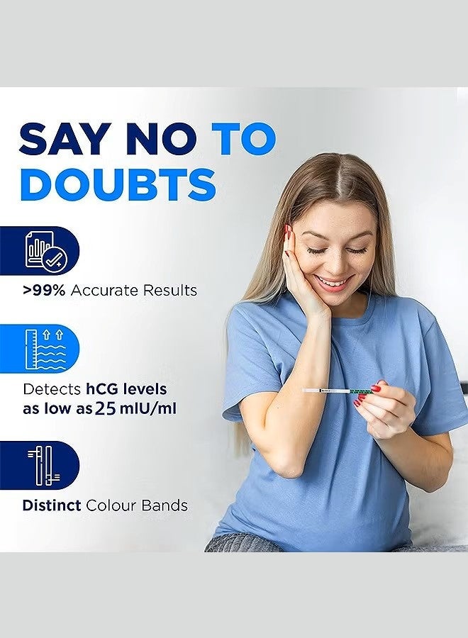 أولو ٥٠ شريط اختبار حمل مع ٥٠ كوب تجميع، مجموعة اختبارات الحمل للكشف المبكر، نتائج سريعة ودقيقة للغاية - Image 4