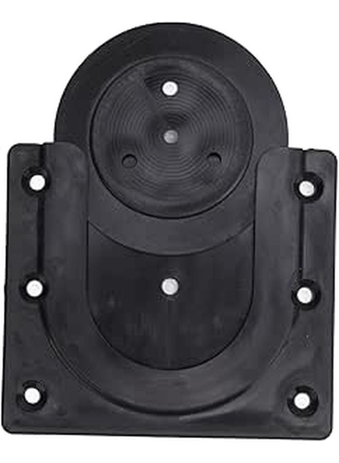 Dartboard Mounting Bracket Hanging Professional With Soft Tape Measure Black - Image 1