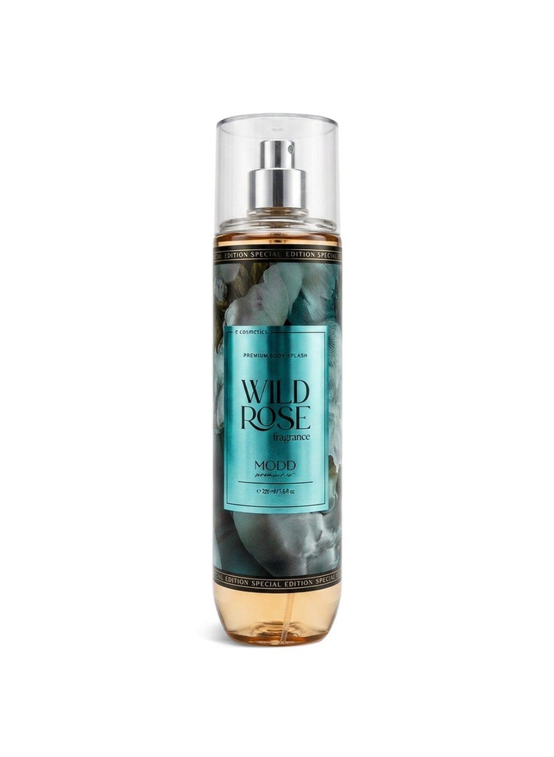 MOOD Wild Rose Body Splash 220ML - Image 1