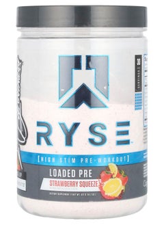 RYSE Loaded Pre Strawberry Squeeze 14.7 oz (417 g) 