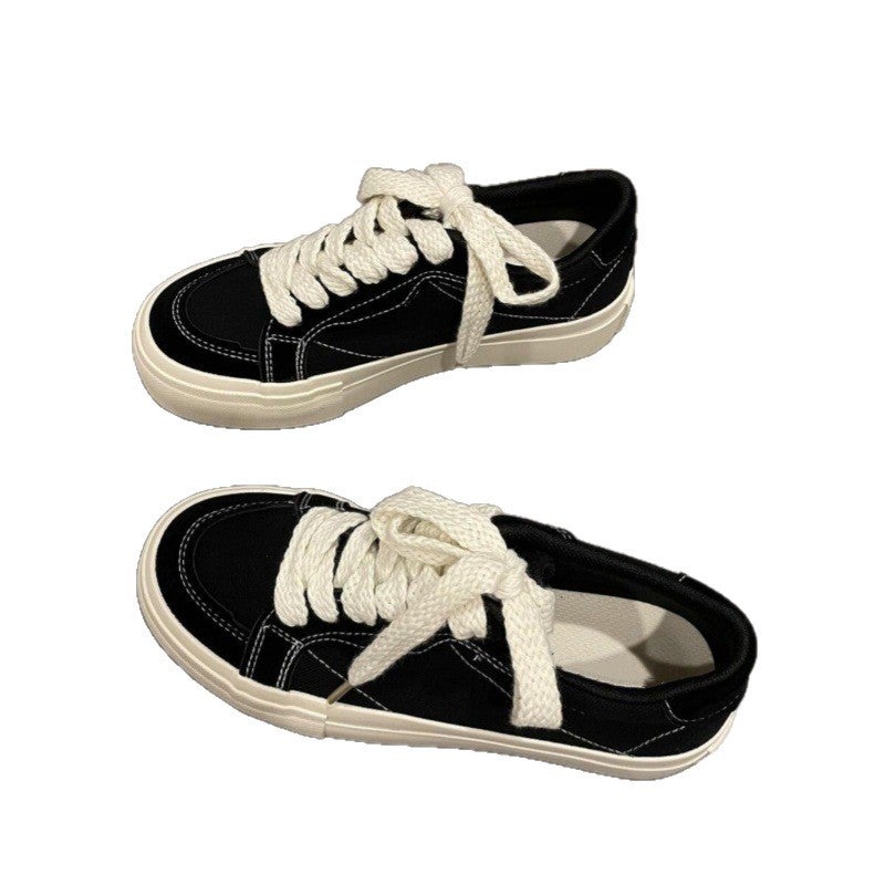 Women's Canvas Low Top Sneakers - Image 5
