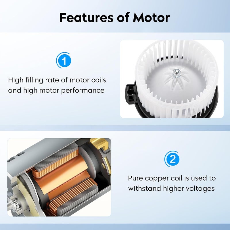 AEagle HVAC Blower Motor Assembly for Toyota Solara, Camry, and Sienna - Image 5