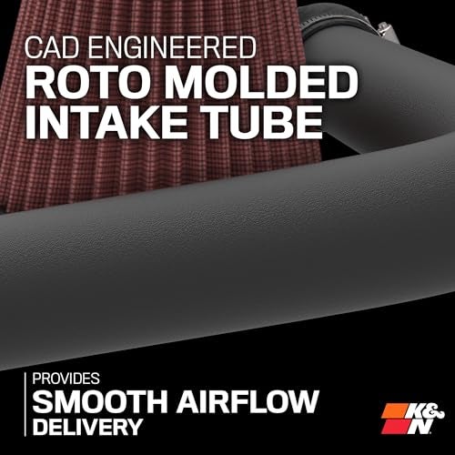 K+N K&N Cold Air Intake Kit: Increase Acceleration & Towing Power, Guaranteed to Increase Horsepower up to 51HP: Compatible with 6.2L, V8, 2018-2019 JEEP Grand Cherokee, Grand Cherokee IV, 63-1579 - Image 5