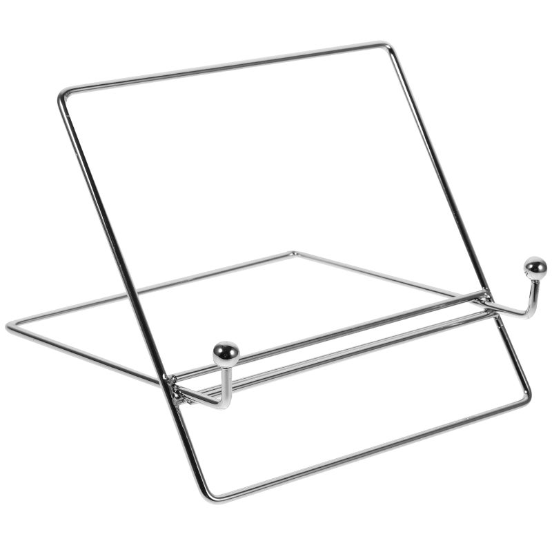 Metal Portable Tablet Laptop Stand Detachable Iron Book Holder Photo Frame Magazine Rack Desk Organizer - Image 2
