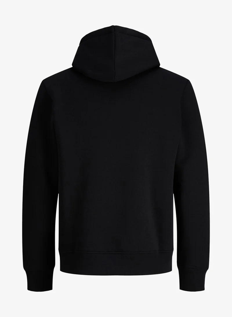 JACK & JONES  Casual Logo Zip Hoodie for Men | Best Price UAE