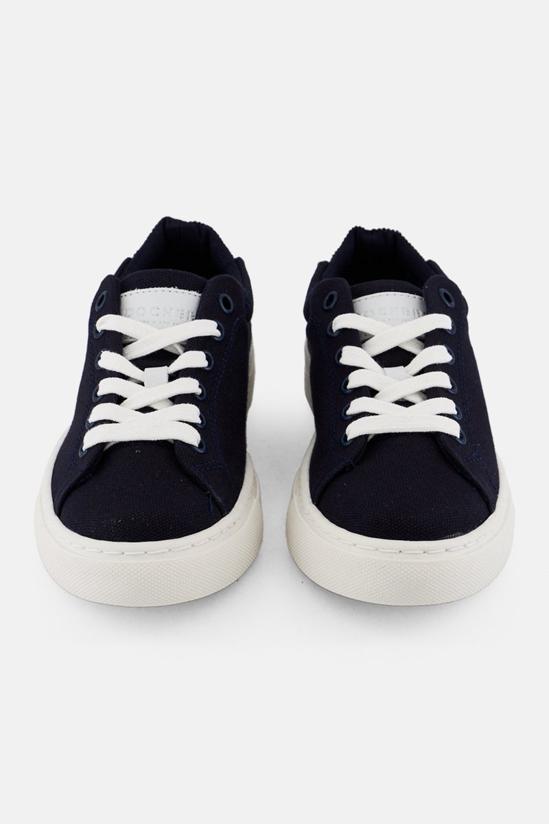 DOCKERS Kids Boy Lace Up Casual Shoes, Deep Navy - Image 2