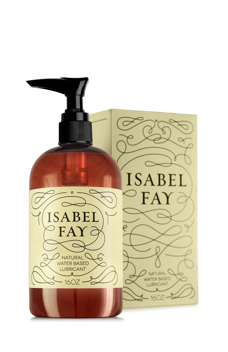 Isabel Fay زيت ترطيب شخصي طبيعي من إيزابيل فاي قائم على الماء للبشرة الحساسة، بدون بارابين، بدون جليسرين، 16 أونصة - Image 2