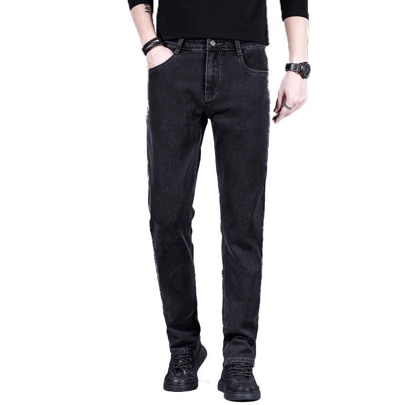 Unisex Classic Denim Jeans Loose Fit Daily Outdoor Wear - Image 4