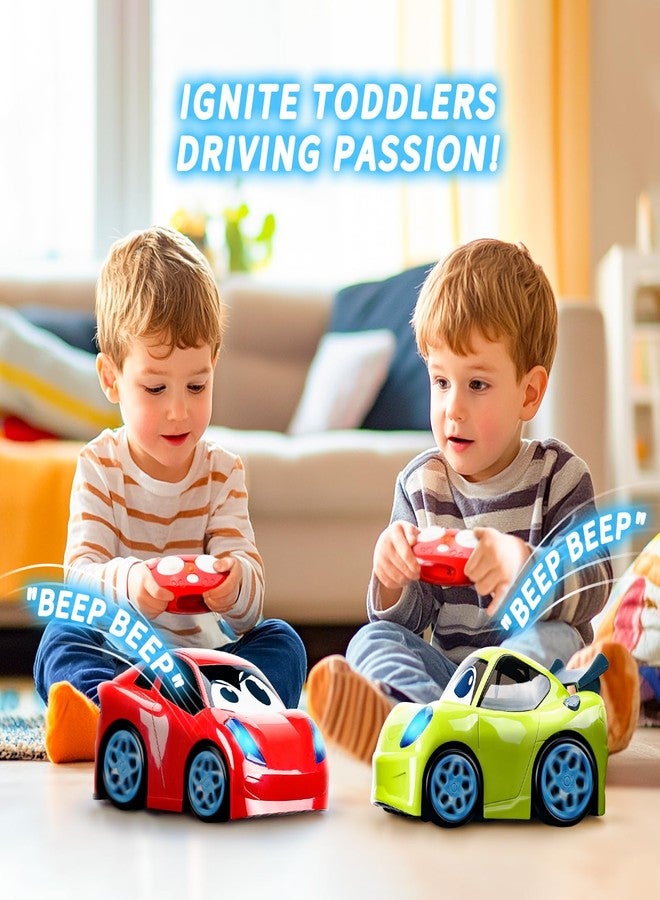 AEROQUEST Remote Control Car, RC Car Toy with Lights and Sounds for Boys, Girls and Toddlers Ages 1-3 2-4 4-7 & 3 Years Old - Image 4