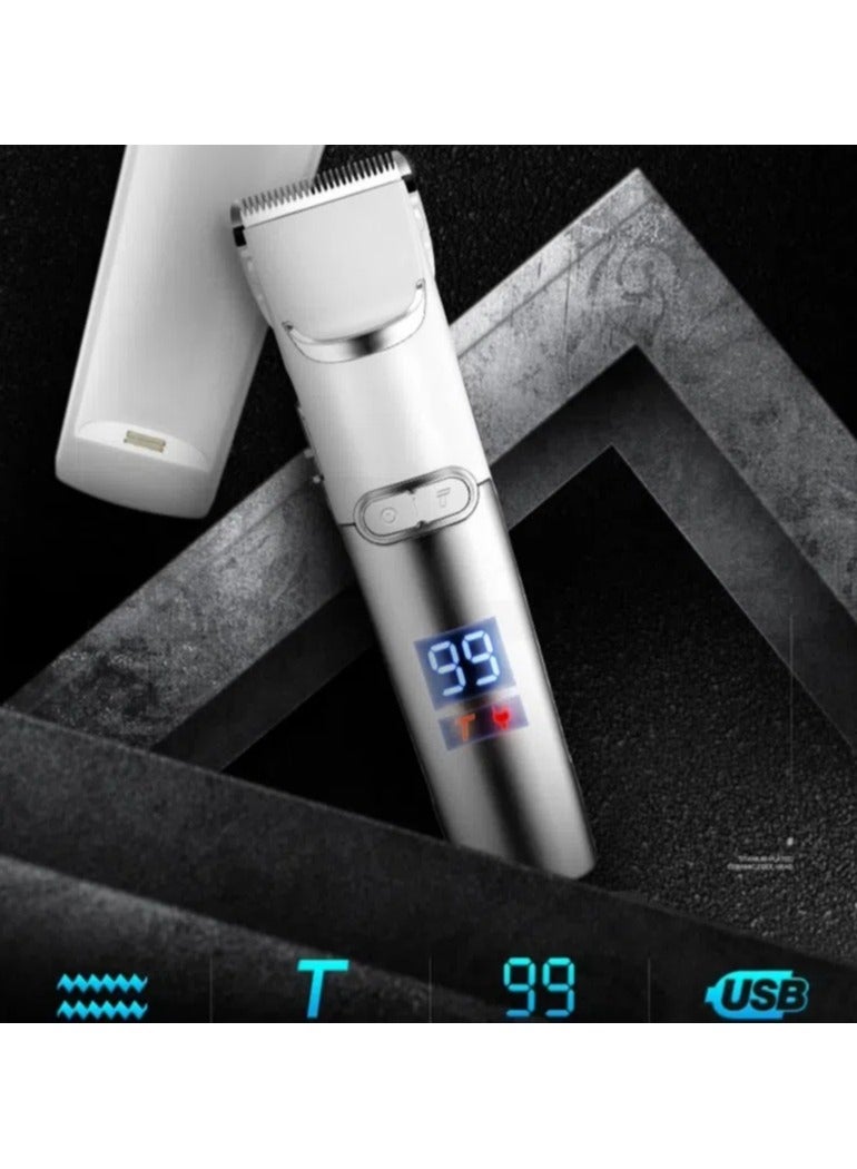 general Rechargeable LCD Hair Clippers, Electric Clippers Adult Shaver Hair Clippers Kids, Professional Hair Clippers Barber Shop Electric Head Shaving - Image 3