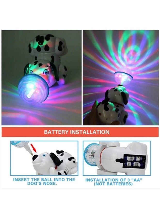 FunBlast Dancing Dog Toy With Music Flashing Lights 360 Degree Rotating Puppy Walking Singing Dancing Dog Toy For Kids Boys Girls Multicolor - Image 4