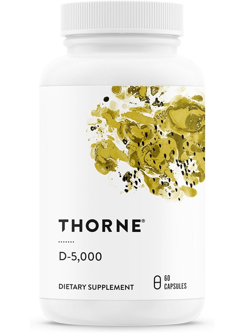 Thorne مكمل غذائي D-5000، 60 كبسولة - Image 1
