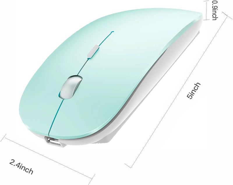 PEIBO Bluetooth Wireless Mouse for Laptop mac MacBook ipad MacBook air MacBook pro pc Desktop Computer Windows Chromebook Notebook - Image 3