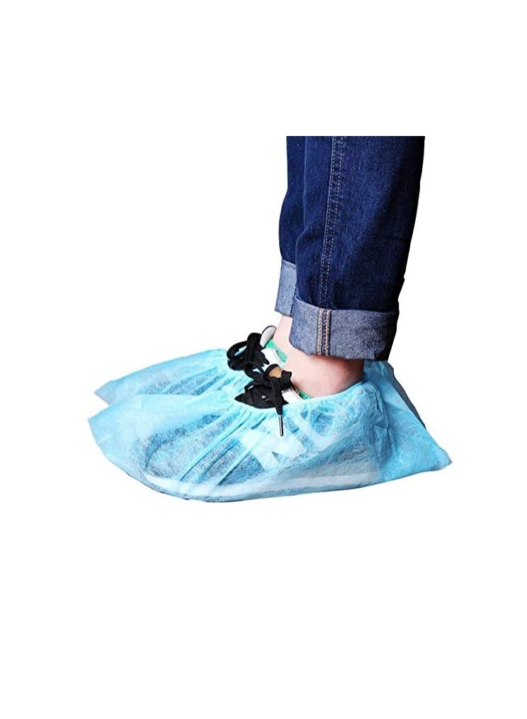 بير4مير 100 قطعة أغطية أحذية بلاستيكية للاستعمال مرة واحدة لتنظيف السجاد - Per4mer - Image 3