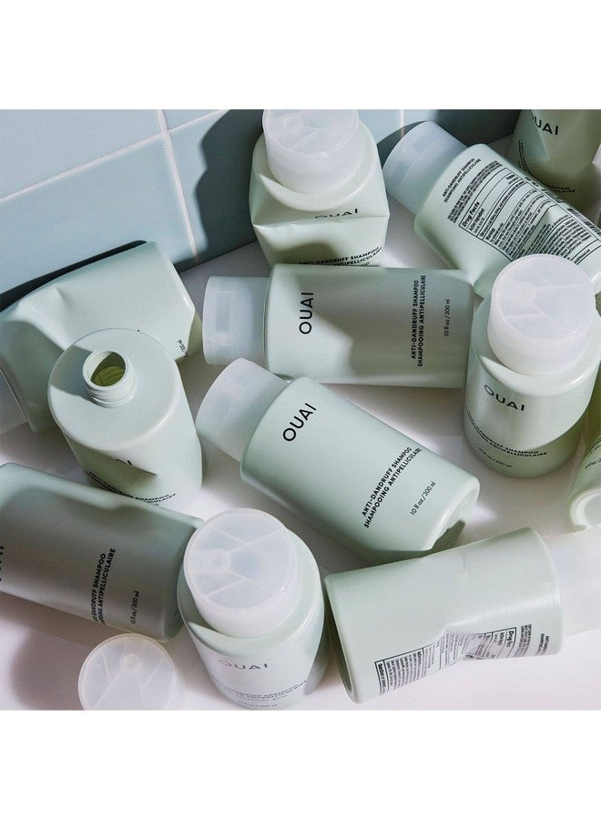 Ouai Anti Dandruff Shampoo - Soothing Salicylic Acid Shampoo For Flaky, Dry And Itchy Scalp - Reduces Itching, Redness And Irritation - Sulfate Free Scalp Care (10 Fl Oz) - Image 2