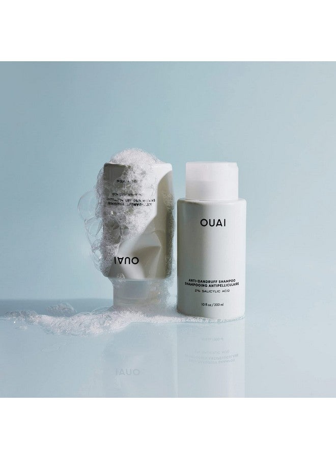 Ouai Anti Dandruff Shampoo - Soothing Salicylic Acid Shampoo For Flaky, Dry And Itchy Scalp - Reduces Itching, Redness And Irritation - Sulfate Free Scalp Care (10 Fl Oz) - Image 1