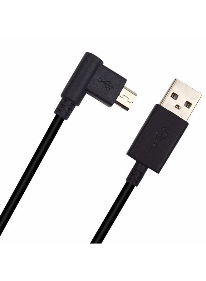 Adhiper كابل شحن ميكرو USB أسود بارتفاع 4.9 قدم بديل لأجهزة Wacom Intuos و Bamboo - Image 1