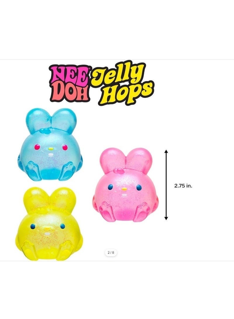 Needoh Squishy Gummy Bunny Sensory Fidget Toy Squeeze - Image 5