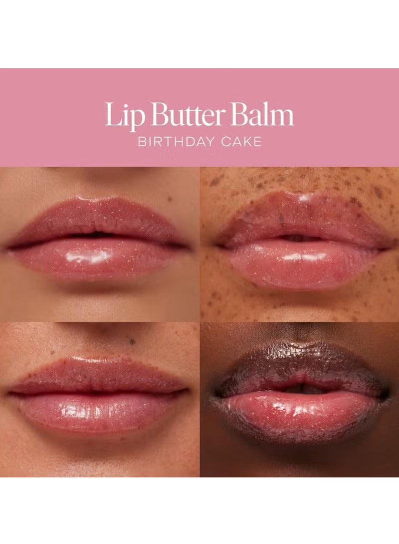 SUMMER FRIDAYS Tinted Lip Butter Balm - Conditioning Vegan Lip Balm for Instant Moisture, Shine & Hydration - Softening & Soothing Skincare - Birthday Cake (.5 Oz) - Image 5
