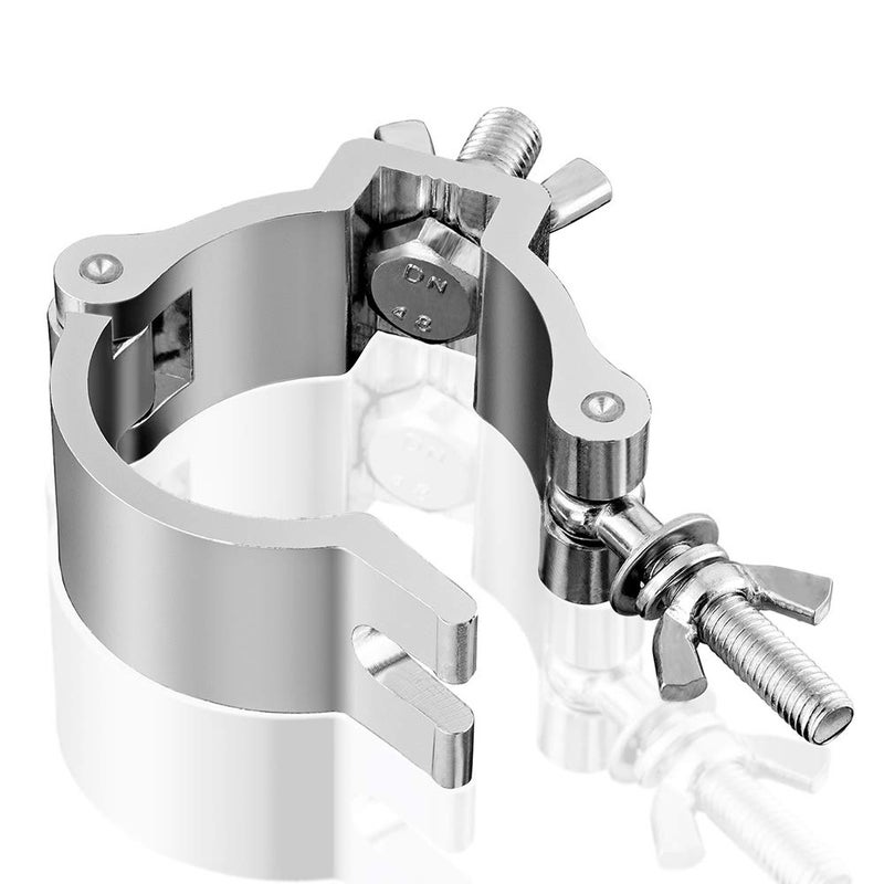 EYESHOT 10PCS Eyeshot Premium Truss Clamp Stage Light Clamp, 2 Inch Aluminum Light Clamps for Truss, Heavy Duty 220lb LED Par Light Moving Head Lighting Clamps, Fit for 48-52mm OD Tube/Pipe - Image 3