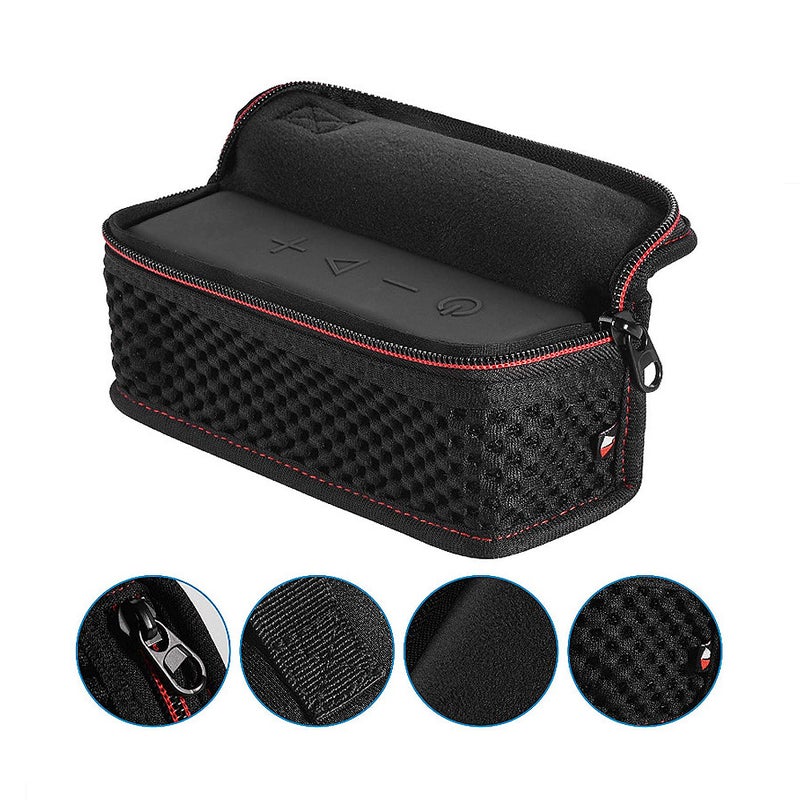 Speaker Storage Bag Compatible With Anker SoundCore 1&2 Mesh Vent Real Machine Scratch-proof& Wear- Small - Image 5
