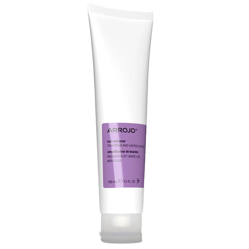 ARROJO Curl Enhancer â€“ Curly Hair Gel for Soft, Fine Curls - Curl Gel w/ Amino Acids, Oat Proteins â€“ Curl Enhancing Hair Products to Add Shapely Spring â€“ Wavy & Curly Hair Products (5.1 oz) - Image 1