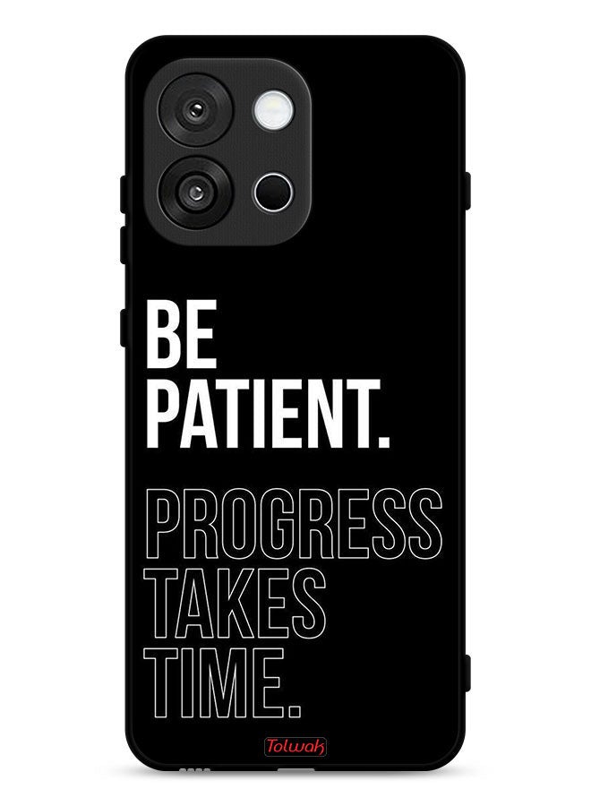 Tolwak OnePlus 13s Protective Case Cover Be Patient Progress Takes Time - Image 1
