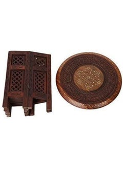 Solid Wood Hand Carved Accent Table Side Table entryway Table Wooden end Table Bedside Table Octagonal Wooden Table - pzsku/Z4F5857F6E94BD62B7753Z/45/_/1670823636/02f9efd2-bd24-4c2f-8671-45a8d6b6f457