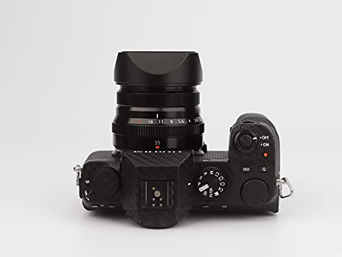 Haoge Lens Hood Metal Square Bayonet for Fujifilm XF35mmF2 R WR, XF23mmF2 R WR XC 35mm F2, Fuji 35mm F2, 23mm F2 Lens Hood, with Metal Front Cap, Replaces Fujifilm LH-XF35-2 LH XF35 2 Hood Shade - Image 5