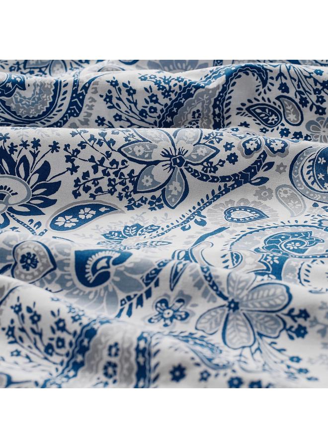 erorex Pillowcase, blue/white, 50x80 cm - Image 4