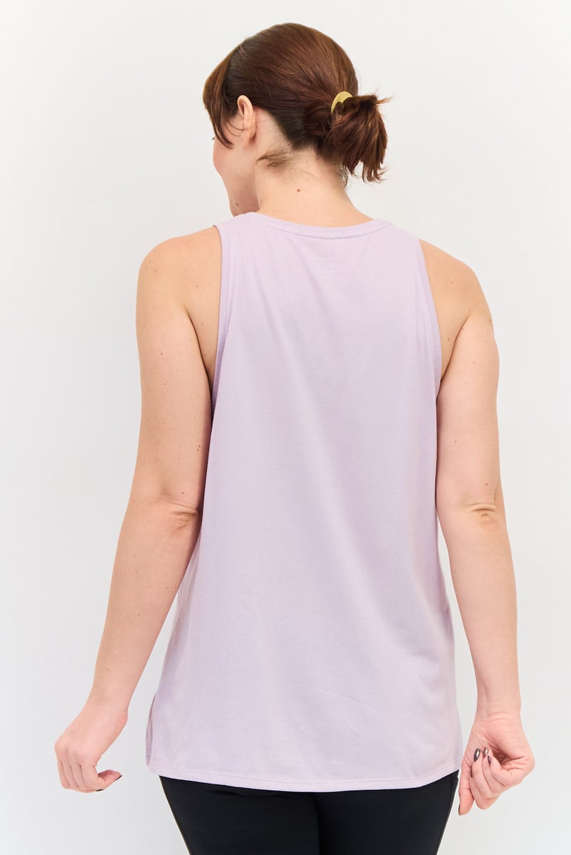 Nike Women Sportswear Fit Sleeveless Outdoor Tank Top, Lavender - Image 3