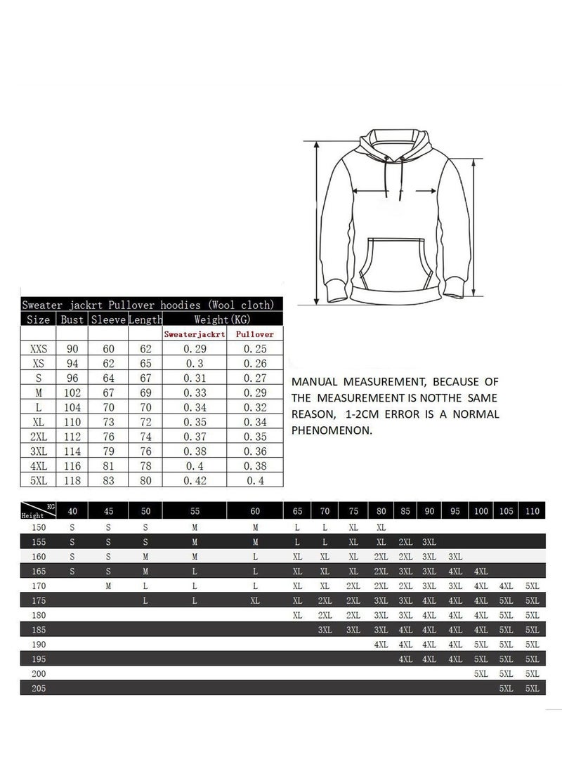 Anime Jujutsu Kaisen 3D digital print fashion hooded sweatshirt - Image 2