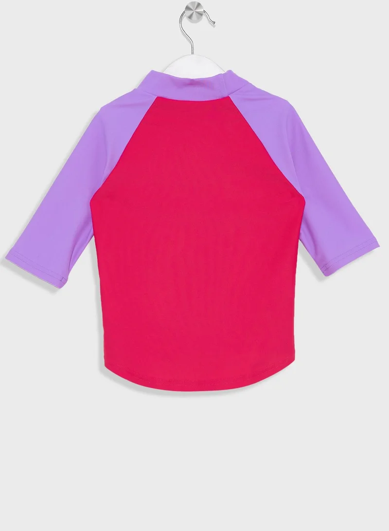 speedo Kids Learn To Swim Sun Protection Top & Shorts