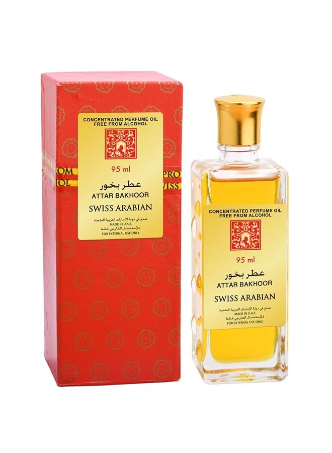SWISS ARABIAN عطر بخور - منتجات فاخرة من دبي - زيت عطر شخصي يدوم طويلاً - عطر مغري، مصنوع بشكل استثنائي، عطر مميز - الرائحة الفاخرة للعربية - 3.2 أونصة - Image 1