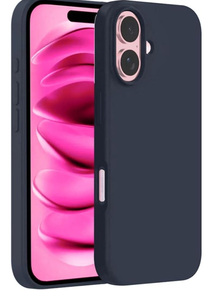 Liquid Silicone iPhone 16 Plus Case - Ultra Slim, Drop Protection, Soft Anti-Scratch Microfiber Lining (Model I) - Image 1
