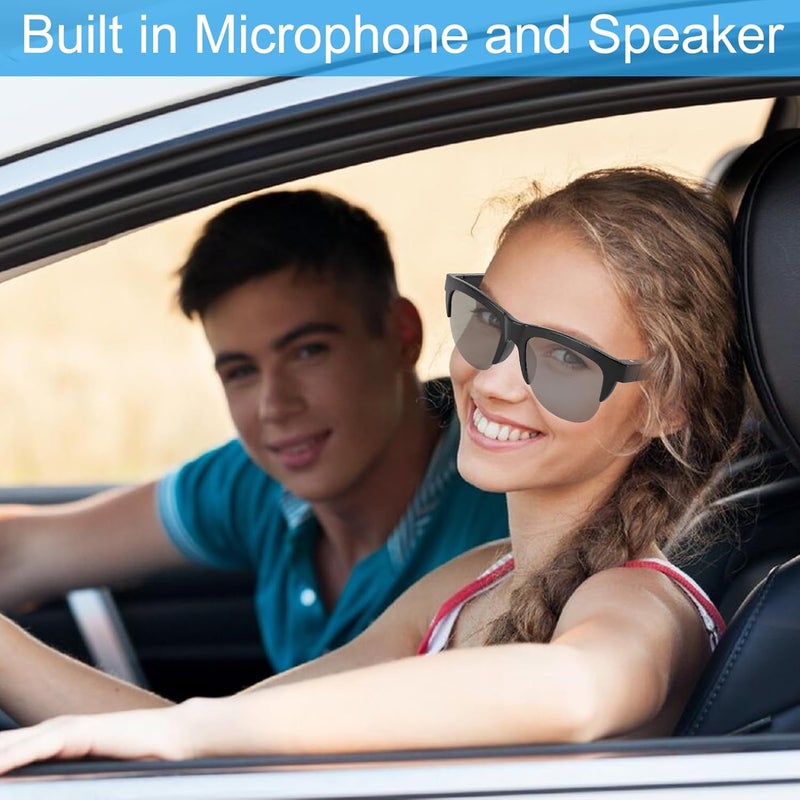 Annadue Translator Smart Glasses, TR90 Translation Glasses with Bluetooth 5.4, Dual Mic Speaker, 137 Languages Open Directional Language Translator for Travel - Image 2