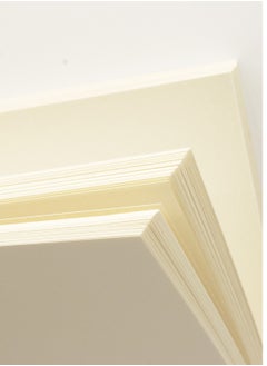 firstnock 180GSM Ice Gold Paper Ivory Size A4 10 Sheets | Certificate, Wedding Card, Invitations cards, Metallic Finish Paper  - Image 4
