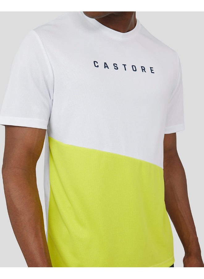 CASTORE - Citrus Colourblock Asymmetric Tee - Image 1