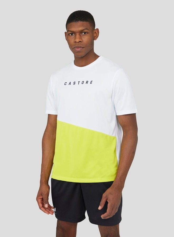 CASTORE Citrus Colourblock Asymmetric Tee - Image 1