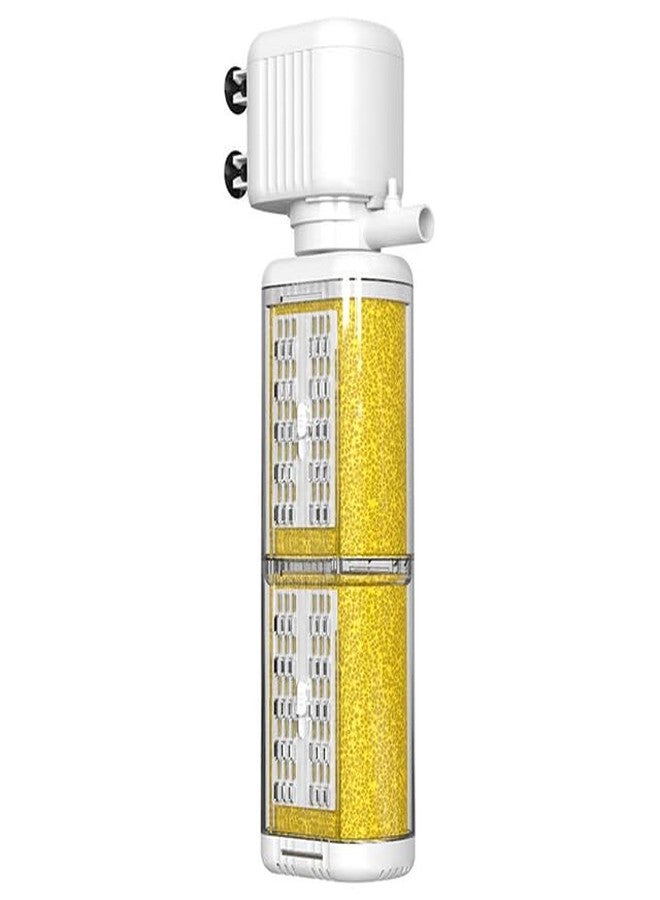 WaterBear 4 in 1 Submersible Aquarium Internal Filter for Fresh & Salt Water Aquarium (WB-880H (650L/H-15W)) - Image 1