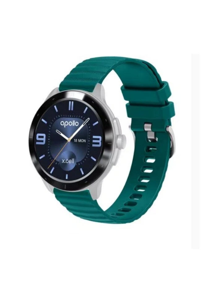 X.Cell Apollo W2 Smartwatch Green - pzsku/Z4F590FC42C3E9951BD05Z/45/_/1719577678/cb8cab84-c9c0-4650-b0a2-2cb6d213c95f