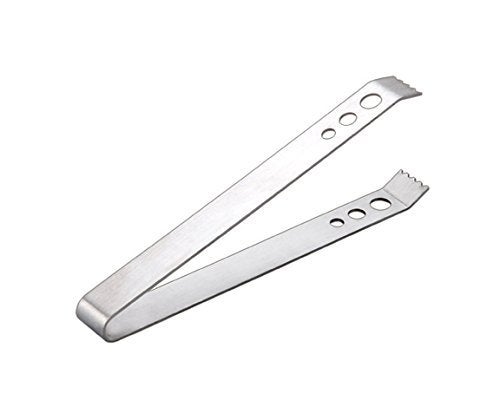 Abrazo Stainless Steel Plain Ice Tong/Ice Picker | Set of 2 Pcs - Image 2