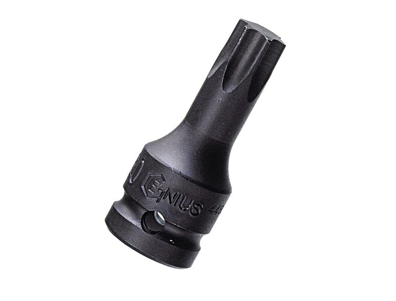 Genius Tools 4476S40 12 Dr T40 Star Impact Bit Socket