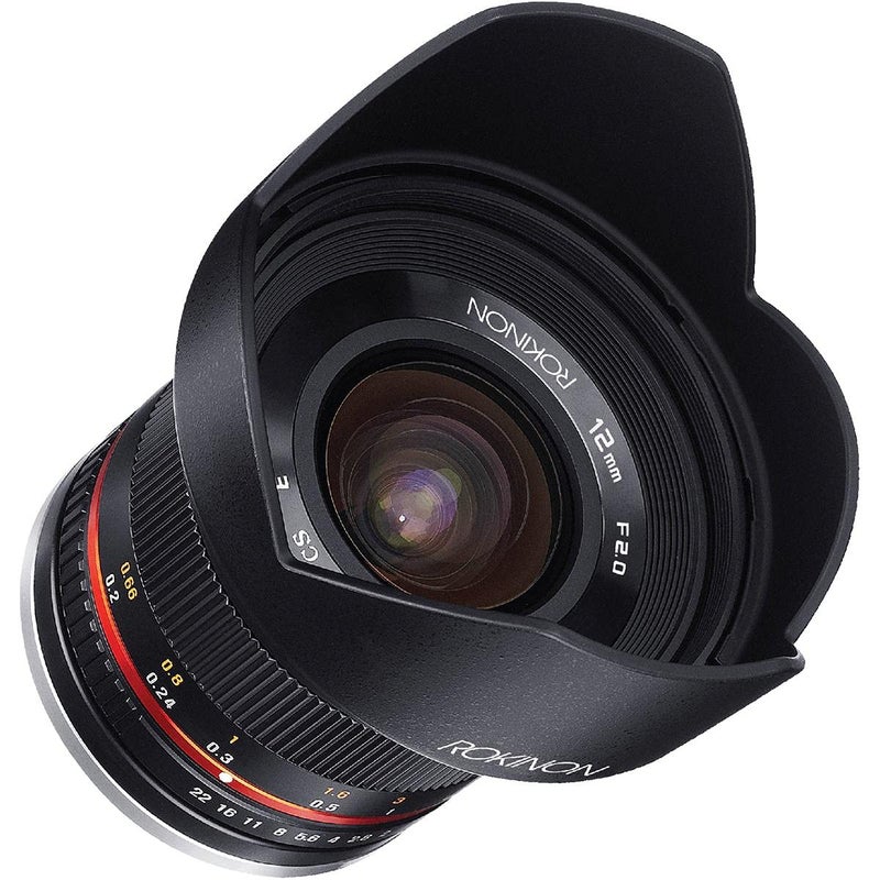 Rokinon Rokinon 12mm f/2.0 NCS CS Lens Manual Focus Lens Canon M Mirrorless Camera Mount  - Image 5