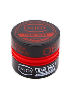 ENJOY Enjoy hair wax 06 Red 150 ml Extra Strong  - Image 1